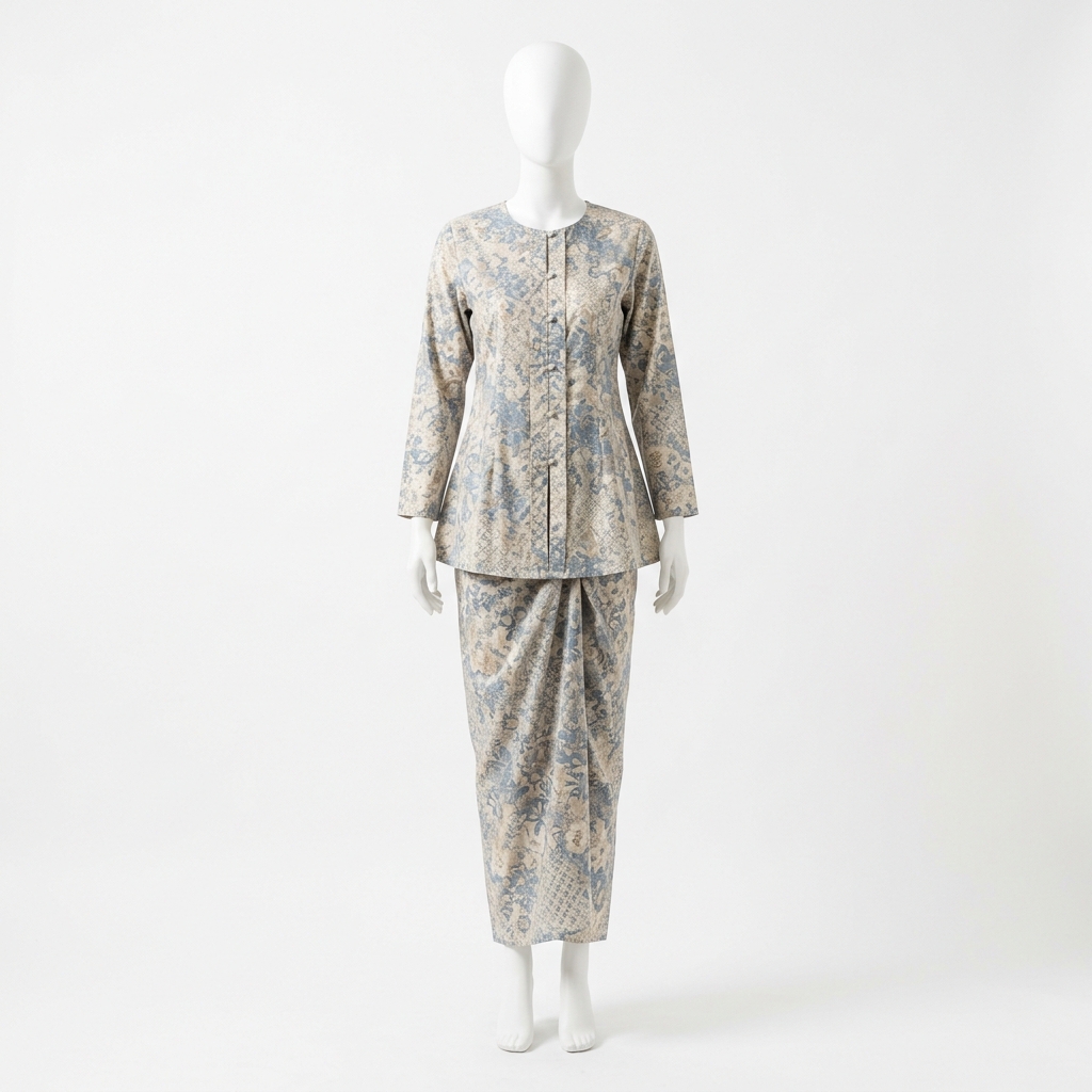 Baju Kurung Moden Sedondon Cotton