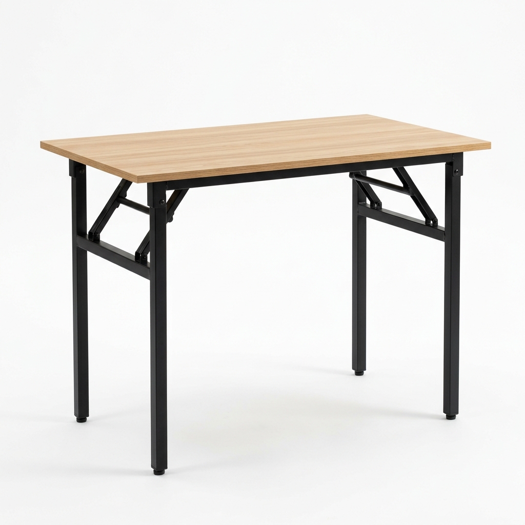 Foldable Study Table 100cm