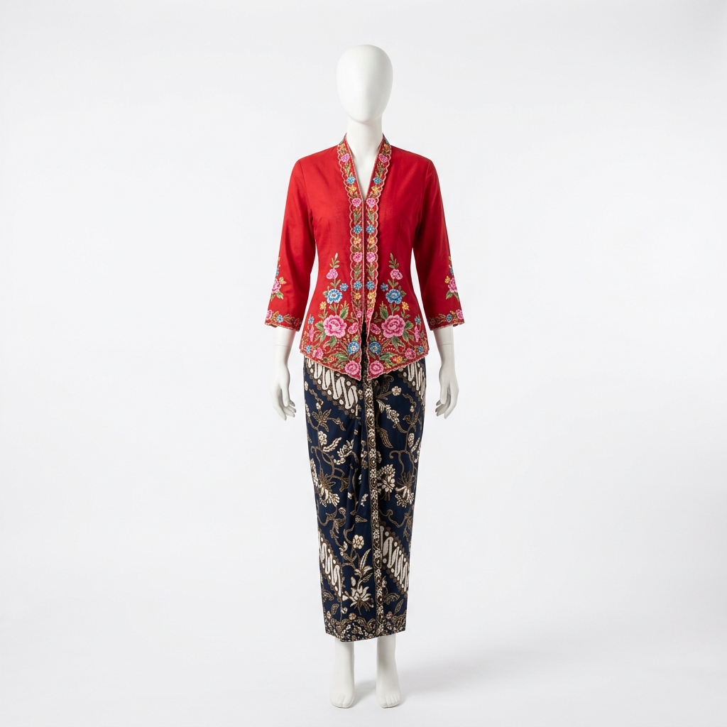 Kebaya Nyonya Embroidered Set