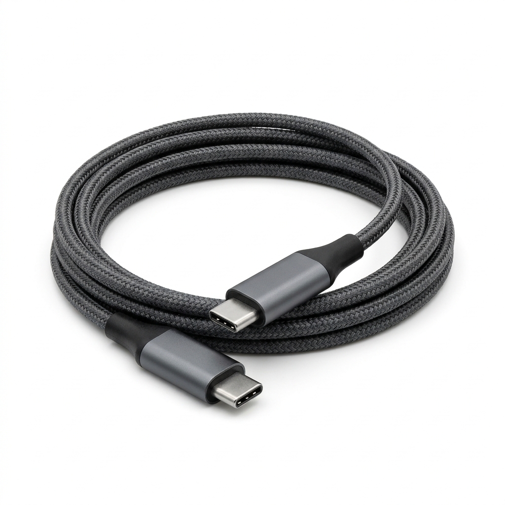 USB-C to USB-C 100W Braided Cable 2m